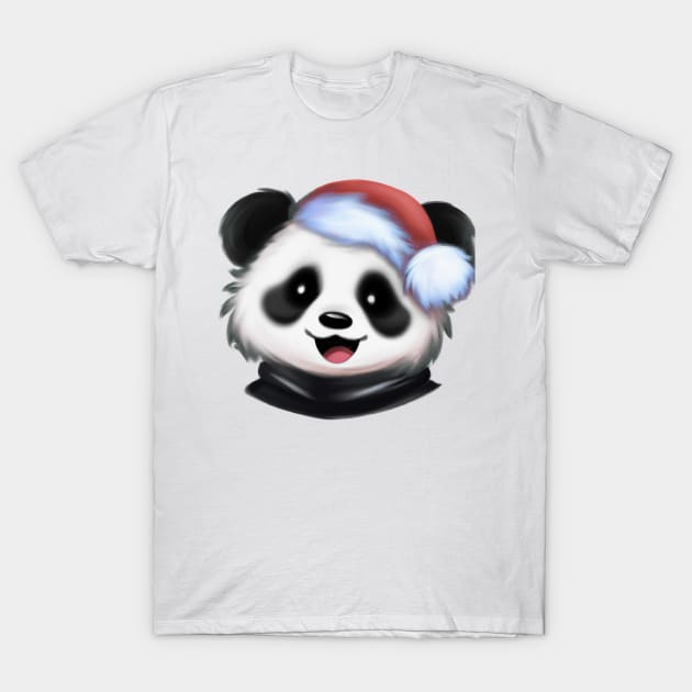 Cute Panda Drawing T-Shirt by Play Zoo